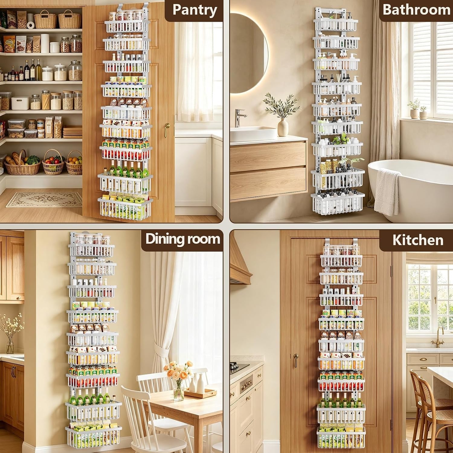 9-tier-narrow-over-the-door-pantry-organizer-2-in-1-wall-mount-or-hanging-spice-rack-with-adjustable-deep-basket-heavy-duty-seasoning-organizer-and-storage-for-kitchen-closet-bathroom-white