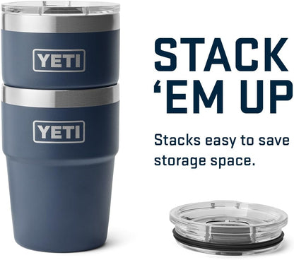 Rambler 16 Oz Stackable Tumbler, Vacuum Insulated, Stainless Steel with Magslider Lid6