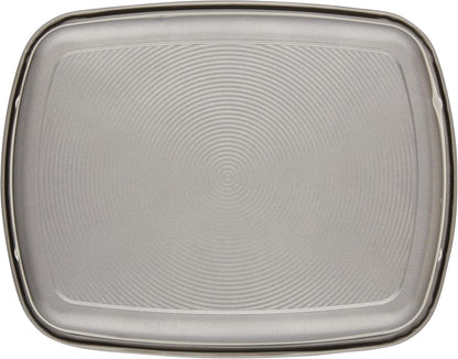 Total Bakeware Nonstick Roaster, Roasting Pan with Rack, 17-Inch X 13-Inch, Gray15