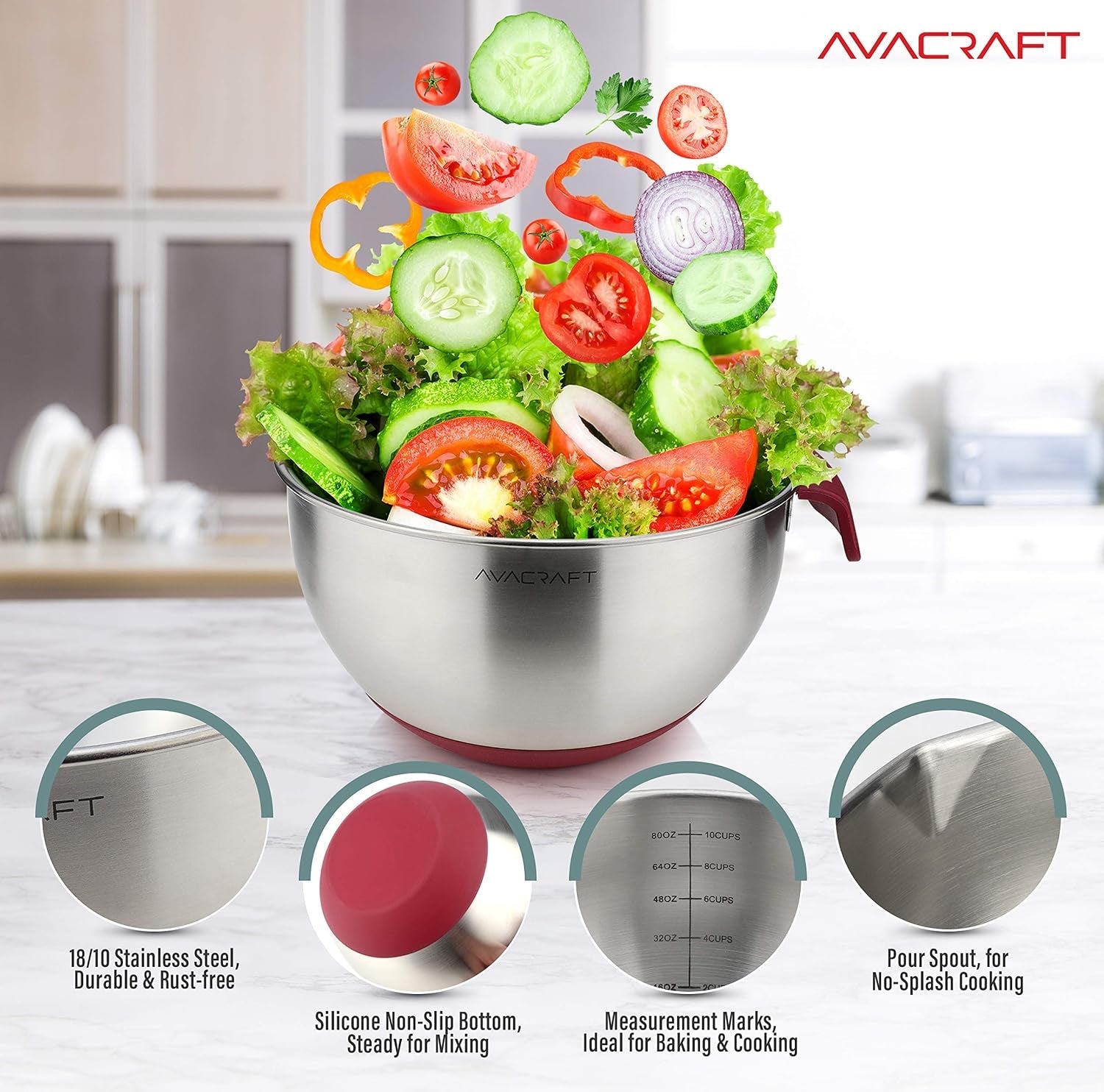18-10-stainless-steel-mixing-bowls-with-lids-non-slip-silicone-base-bowls-with-handle-mixing-bowl-set-with-pour-spouts-measurement-marks-home-essentials-cooking-bowls-red