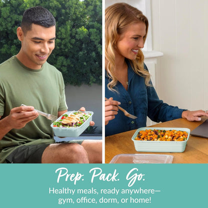 Bentgo Prep Meal Prep Containers with Lids, 20 Piece, PFAS & Bpa-Free3