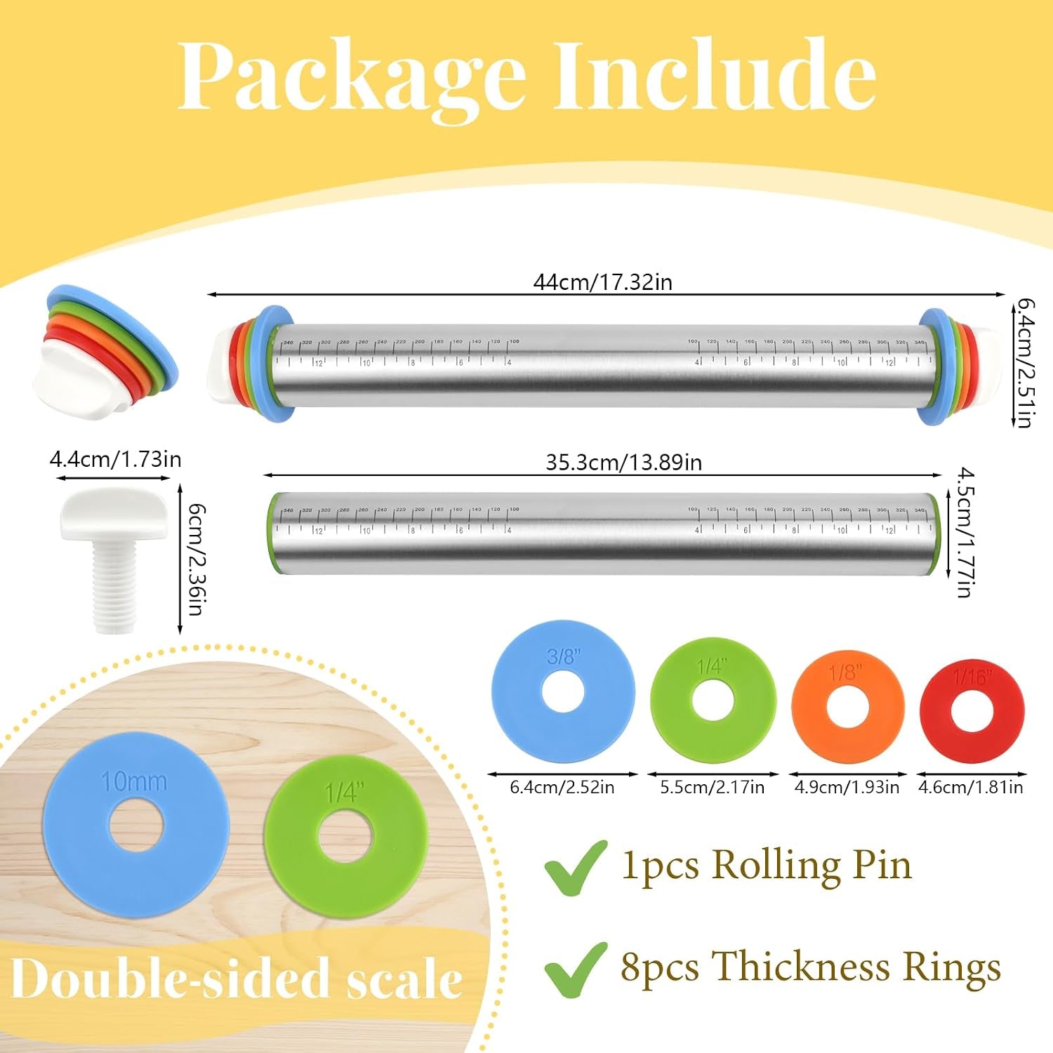 adjustable-rolling-pin-with-4-thickness-rings-for-baking-cake-pop-roller-17-inch-stainless-steel-with-measurement-markings-for-pizza-fondant-pie-cookies-baking-supplies-pastry-pasta