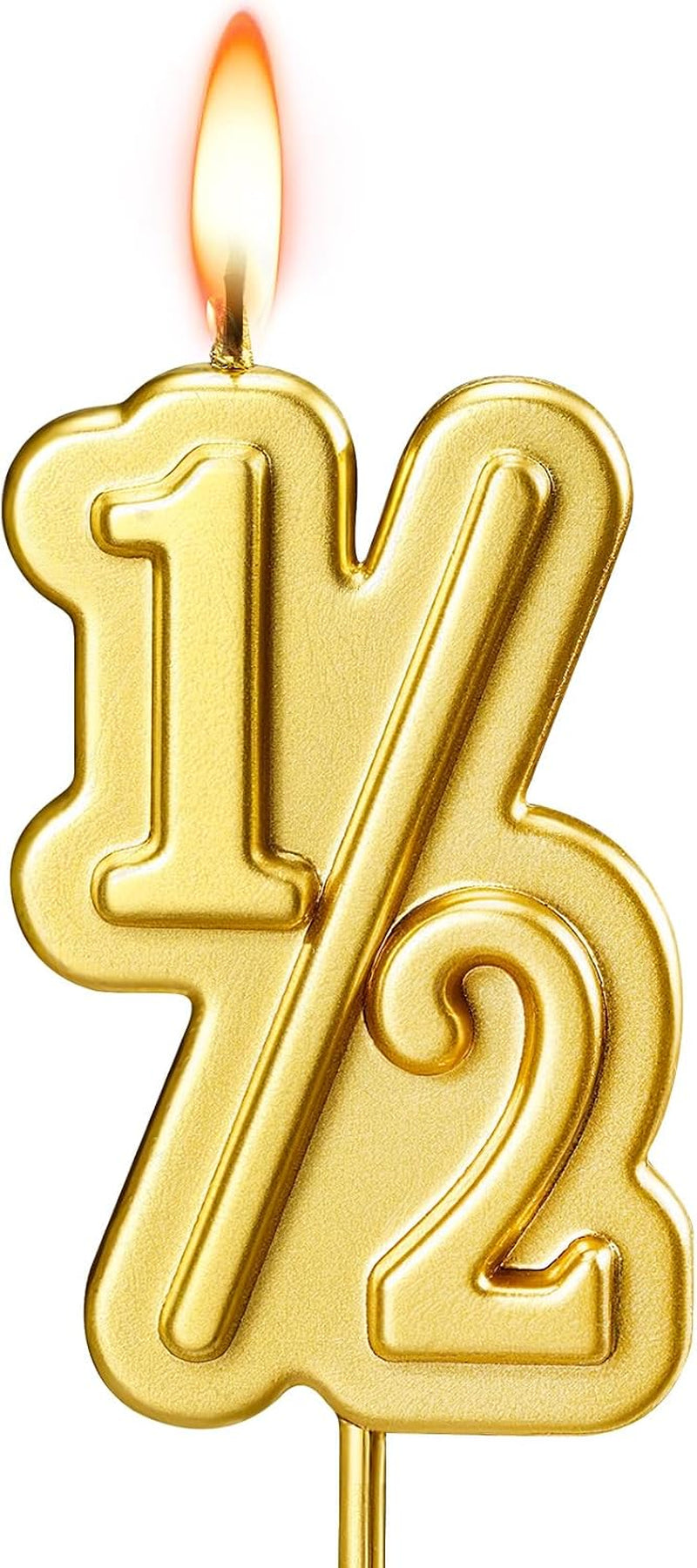 half-year-birthday-candle-1-2-gold-number-birthday-candles-cake-topper-for-babys-sixth-month-birthday-anniversary-celebration-party-supplies