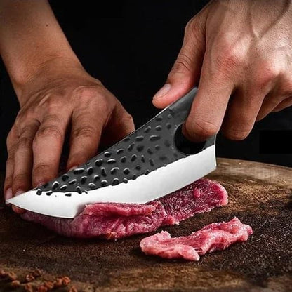 Meat Cleaver Knife, 5.7 Inch Stainless Steel Boning Knife Hand Forged Meat Knives Vegetable Fruit Cutting Fillet Knife Chef Knives for Kitchen Accesories (Color : 1PC)3