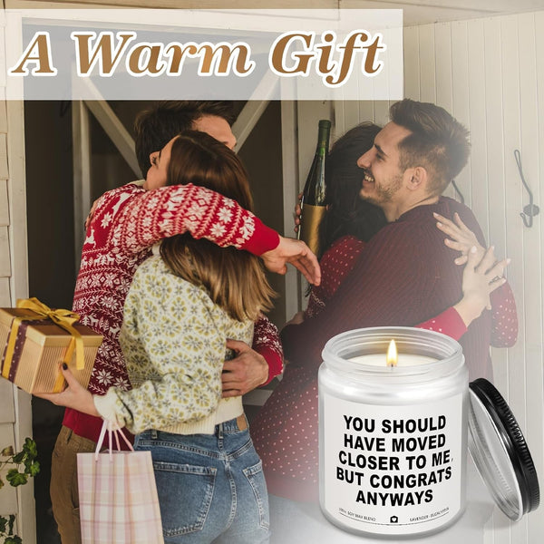 Housewarming Gifts New Home, Best Housewarming Gifts 2026 - Handmade Lavender Scented Candle - New Home Gift Candle Ideas, House Warming Gift for Friends Couple New Homeowner (7Oz)2