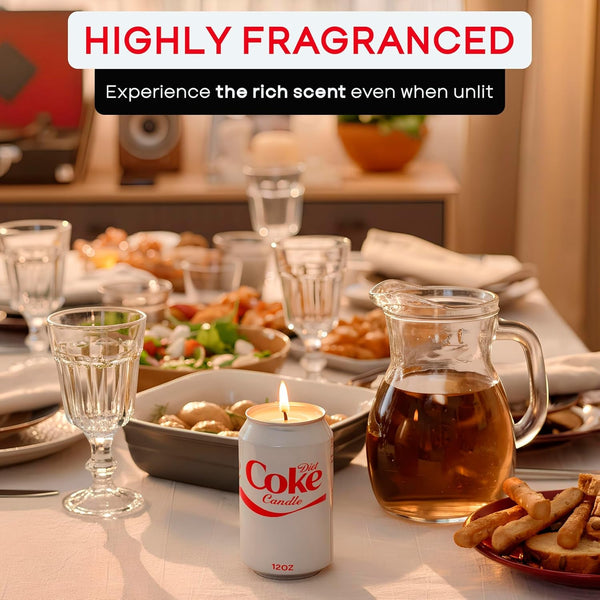 Diet Candle - Smells like the Real Soda - Soy Funny Candles Merch Gifts2