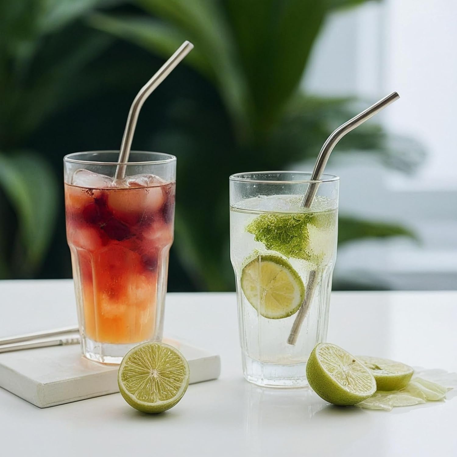 12-pack-of-reusable-stainless-steel-metal-straws-3-straight-3-bent-10-5-inch-and-3-straight-3-bent-8-5-inch-metal-straws-with-2-cleaning-brushes-for-20-24-30-oz-tumbler-dishwasher-safef