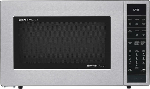SMC1585KS Convection Countertop Microwave Oven with Removeable 15.4" Carousel Turntable, 1.5 Cubic Feet, 900 Watt, Sensor Cooking, Stainless Steel | 1.5 Cubic Feet, 900 Watt, Removeable 15.4" Carousel Turntable, Sensor Cooking1