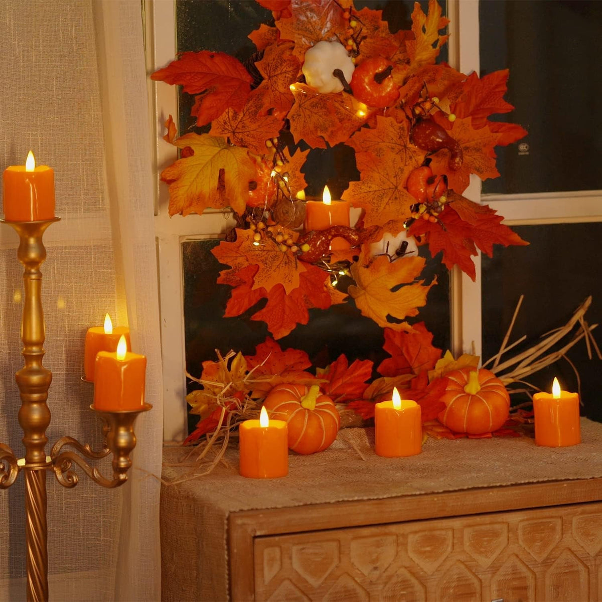 2x-2-orange-6-hour-timer-flameless-votive-candles-6-pack