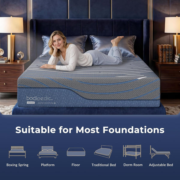 Full Size Mattress 14 Inch Gel Memory Foam Mattress in a Box9