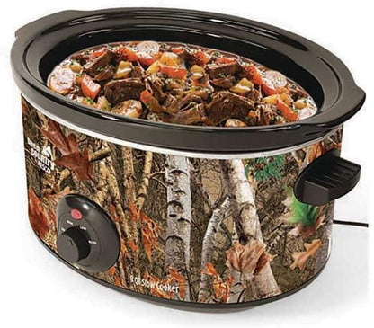 SC-8017 Slow Cooker, 8 Quart, Woodland Birch Camo1