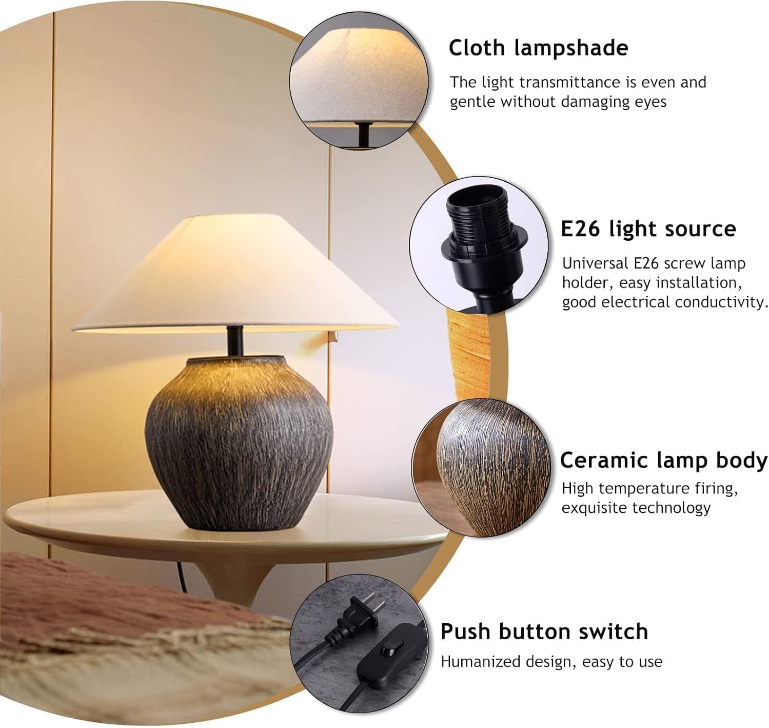 rustic-farmhouse-table-lamp-20-8-neutral-ceramic-table-lamp-brown-white-checkered-ceramic-with-linen-drum-shade-decor-bedside-nightstand-for-living-room-bedroom-large