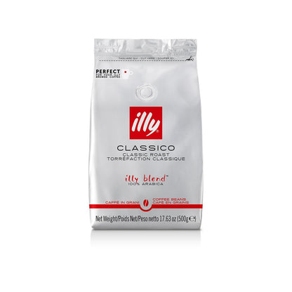Illy Whole Bean Coffee - Perfectly Roasted Beans – Classico Medium Roast - with Notes of Caramel, Orange Blossom & Jasmine - 100% Arabica - No Preservatives – 17.6 Ounce2