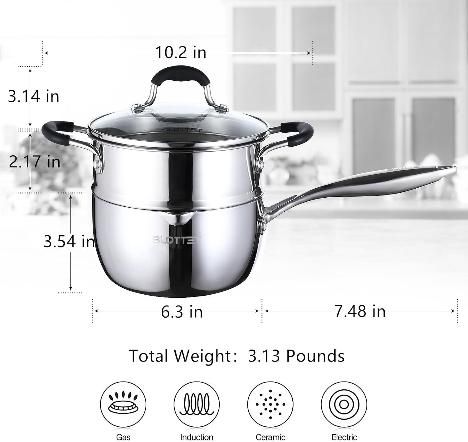 tri-ply-full-body-stainless-steel-sauce-pan-with-steamer-1-5-quart-small-multipurpose-pasta-pot-with-strainer-glass-lid-saucepan-with-pour-spout-for-cooking-stay-cool-handle