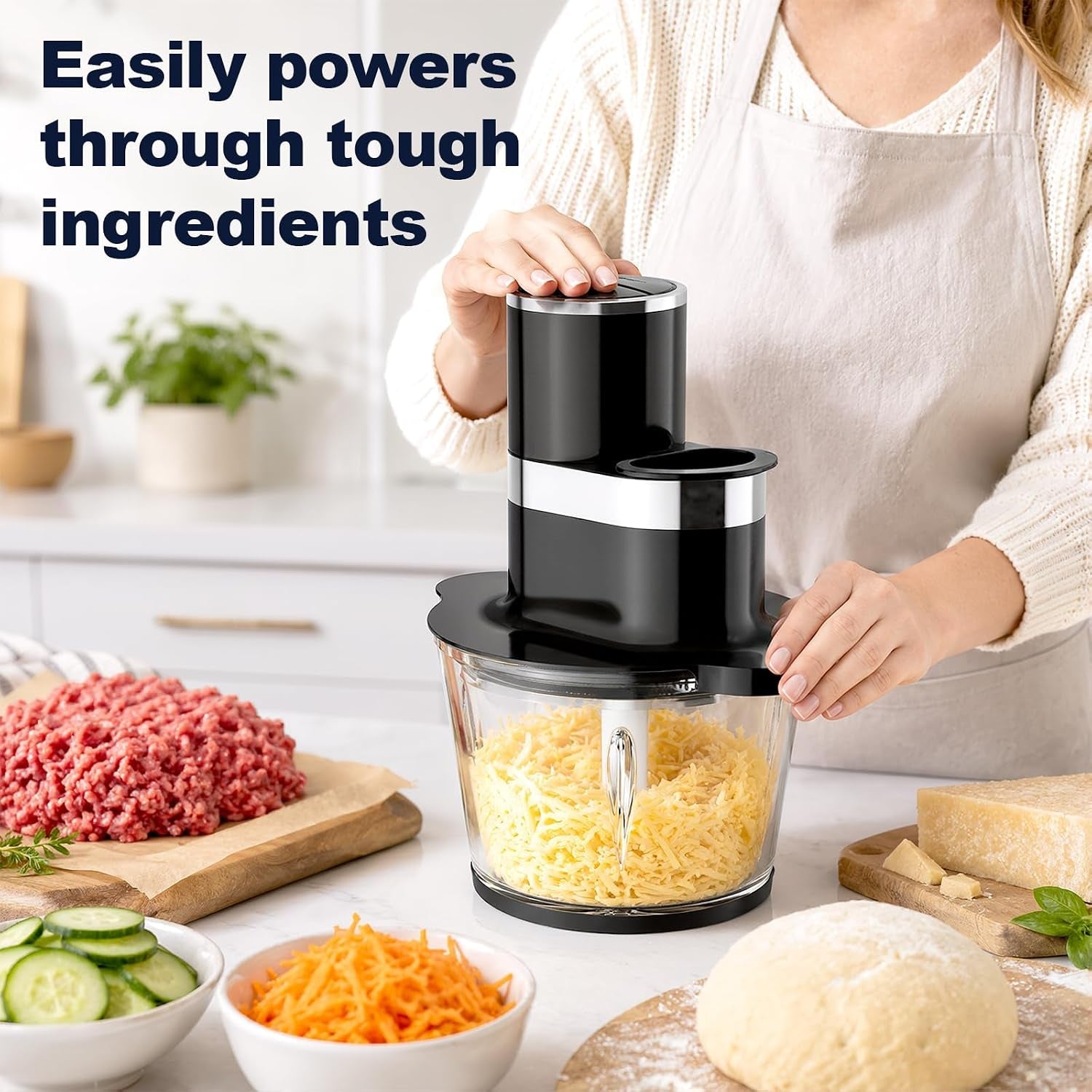 12cup-food-processor-600w-food-chopper-meat-processor-with-glass-bowl-glass-food-processor-for-chopping-meat-slicing-shredding-kneading-dough-dishwasher-safe-black