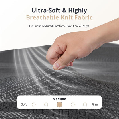 Queen Size Mattress 10 Inch Gel Memory Foam Medium | Cooling & Back Pain Relief, Fiberglass Free, Certipur-Us Certified, Foam Made in USA4
