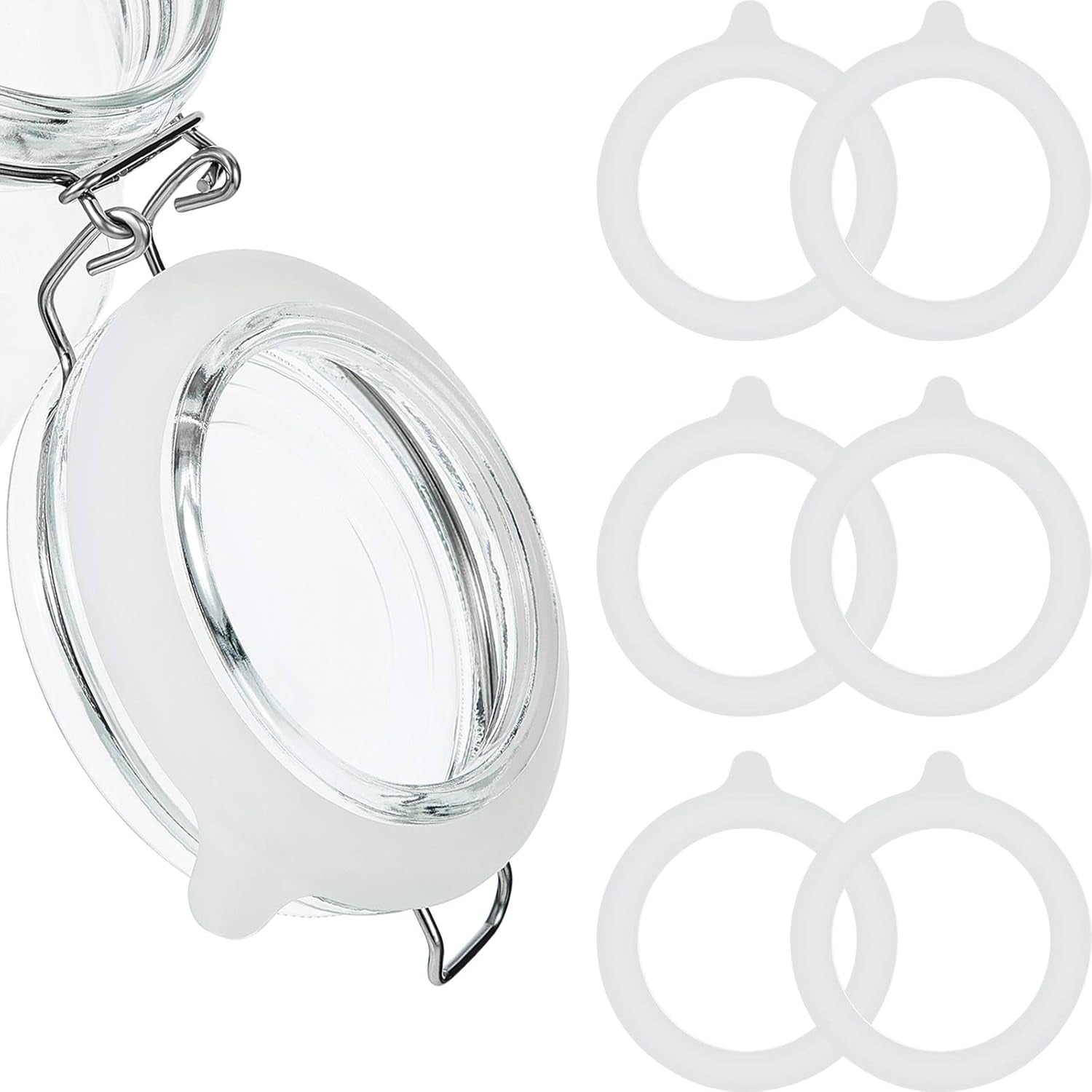 8-pcs-silicone-jar-gasket-seals-for-regular-mouth-canning-white-replacement-sealing-rings-airtight-rubber-gaskets-for-canning-jars-3-75-in-regular-mouth-leak-proof-storage