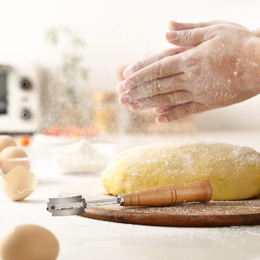 saint-germain-premium-hand-crafted-bread-lame-for-dough-scoring-knife-lame-bread-tool-for-sourdough-bread-slashing-with-10-blades-included-with-replacement-with-authentic-leather-protector-cover