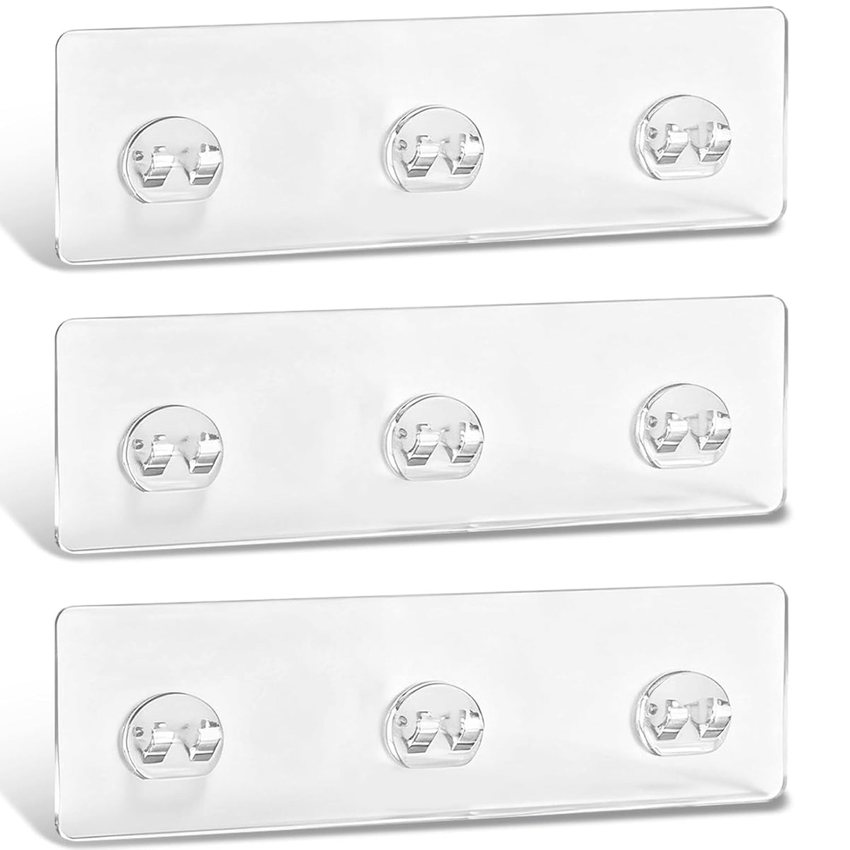 shower-caddy-adhesive-replacement-adhesive-for-shower-caddy-strong-shower-adhesive-strips-waterproof-transparent-no-drill-needed-holds-45-lbs-for-bathroom-storage-shelves-kitchen-racks-3pcs