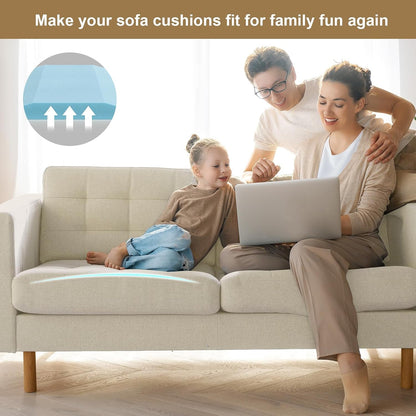 Couch Cushion Support for Sagging Seat, 20"X20"X2" 40D Firm Trapezoid Foam4