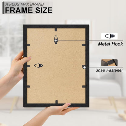 11X14 Picture Frame Black Light Weight Wall Mount6