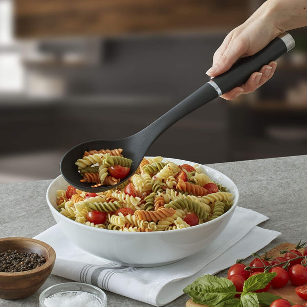 Kitchenaid KO004OHOBA Gourmet Nylon Slotted Spoon,Matte Black5