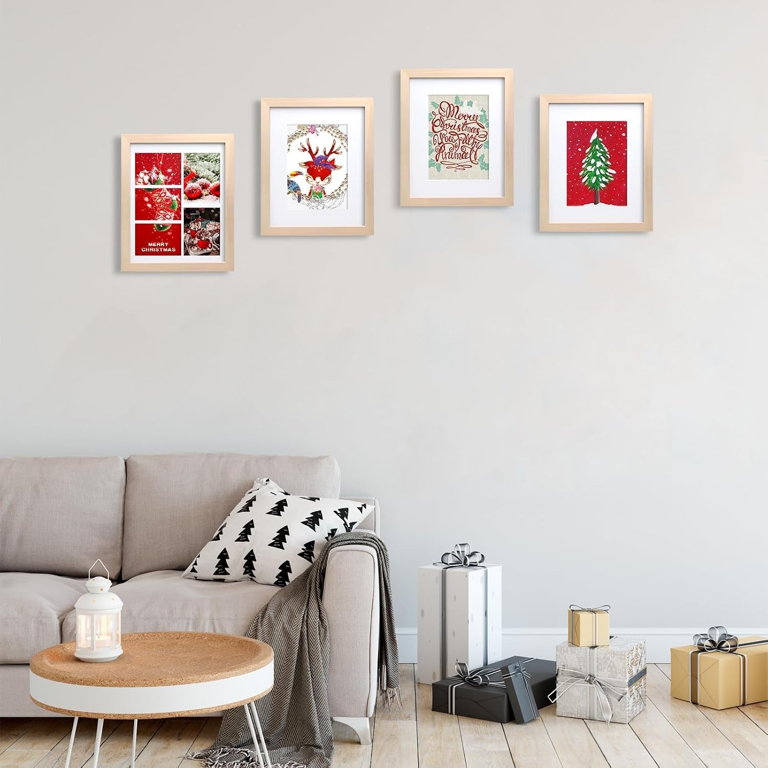 8x10-picture-frame-natural-solid-wood-frames-with-acrylic-plexiglass-for-pictures-4x6-5x7-with-mat-or-8x10-without-mat-tabletop-and-wall-display-photo-frame-set-of-4