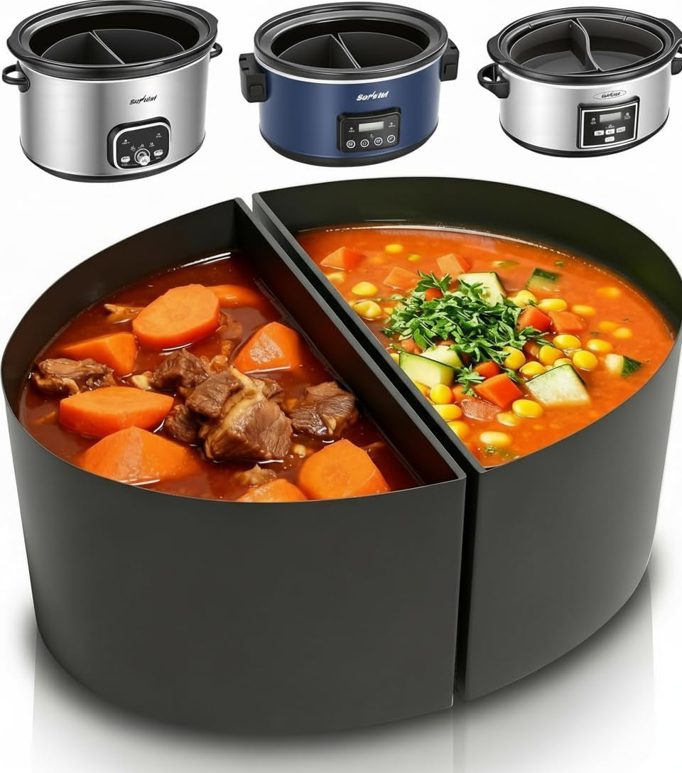 2-in-1-silicone-slow-cooker-liners-fit-for-crock-pots-6-quart-reusable-crock-pot-divider-insert-bpa-free-cooking-accessories-for-crockpots-grey