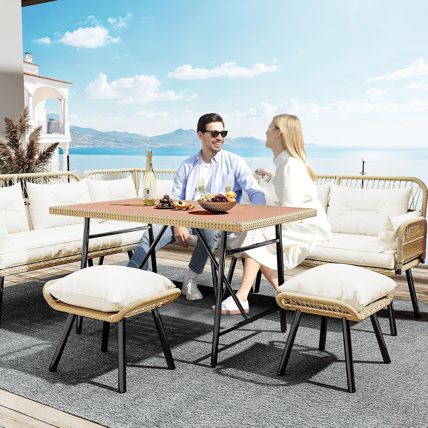 l-shaped-rattan-patio-furniture-set-light-brown-beige