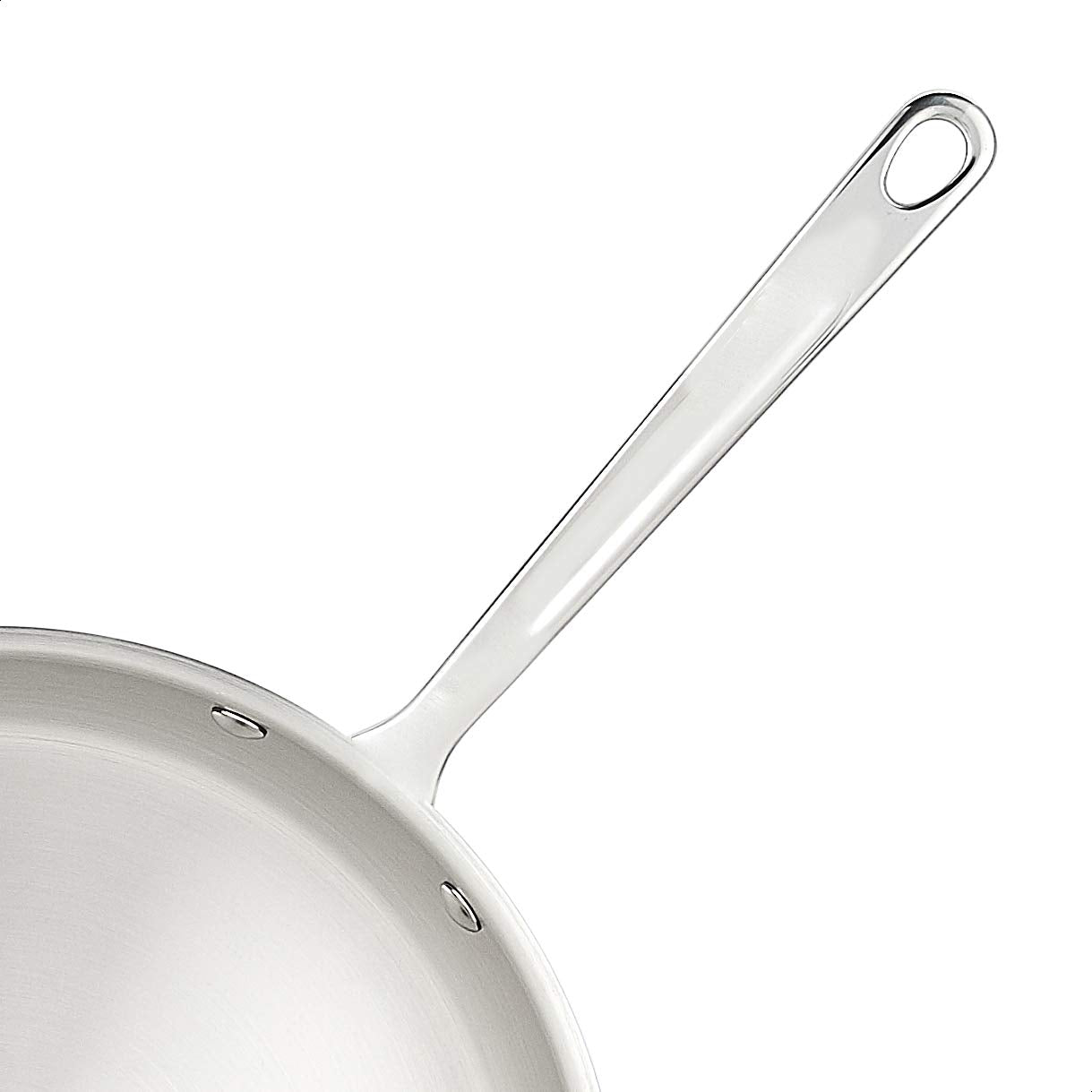 tri-ply-stainless-steel-fry-pan-12-inch-silver-evenly-distributes-heat-sturdy-handle