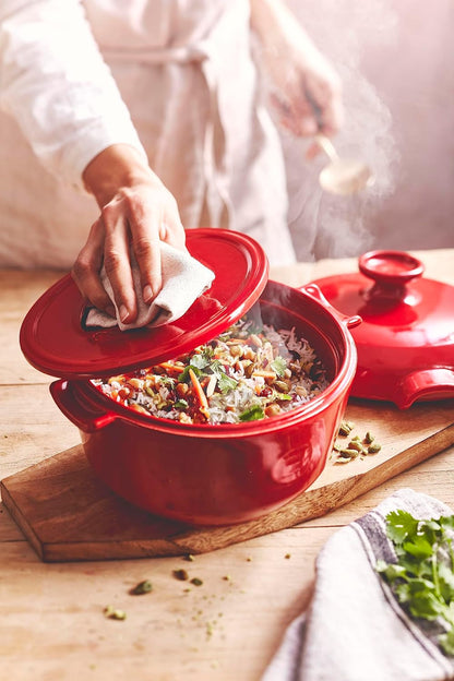 Emile Henry 2.5 Qt Rice Pot | Charcoal6