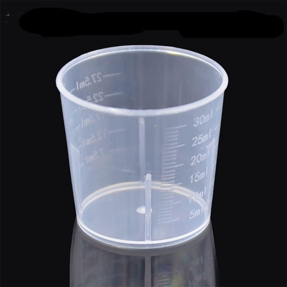 10pcs-30ml-plastic-liquid-measuring-cups-transparent-clear-plastic-graduated-kitchen-cooking-medicine-measure-tool