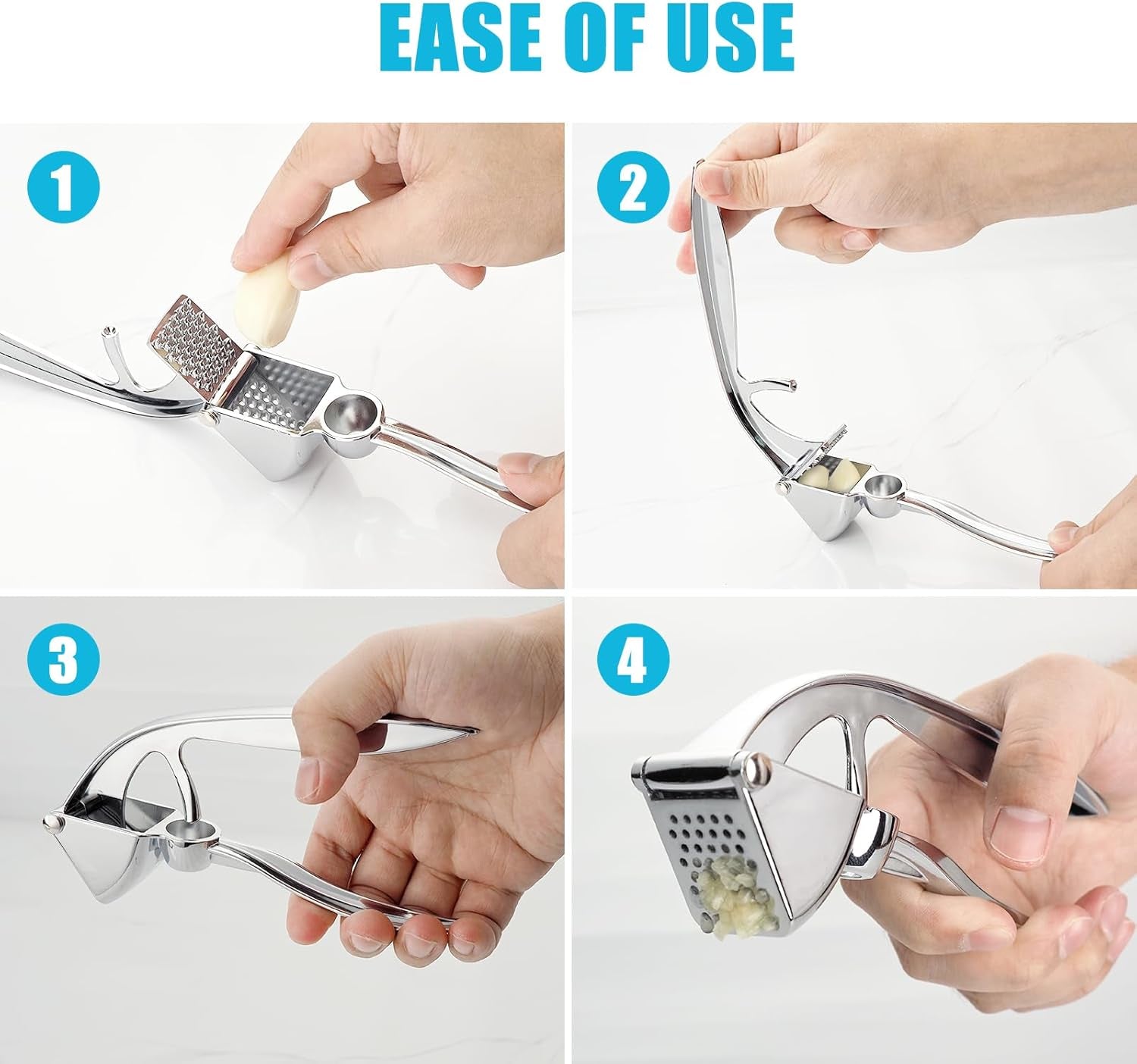 garlic-press-premium-metal-garlic-crusher-tool-heavy-duty-garlic-mincer-with-ergonomic-handle-rust-proof-dishwasher-safe-easy-to-squeeze-and-clean-silver