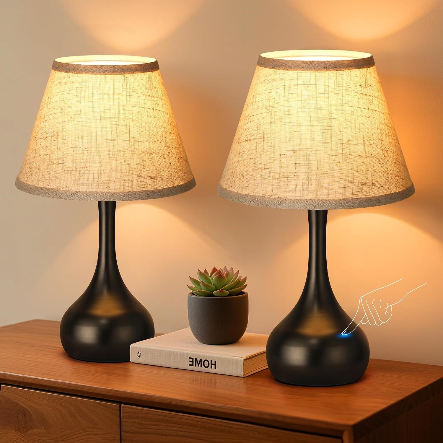 touch-table-lamp-for-bedroom-set-of-2-3-way-dimmable-bedside-lamp-for-nightstand-17-farmhouse-metal-desk-lamp-with-linen-shade-for-living-room-kids-reading-dorm-home-office-decor-bulb-included