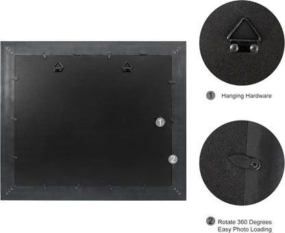 11X14 Diploma Degree Frame with Mat or Display 15X18 Certificates without Mat,Solid Wood,Cherry Finish with Intricate Black Rope Detail,Uv Protection Acrylic8