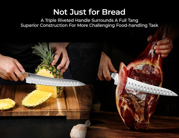 Resharpenable Bread Knife for Homemade Bread, 10 Inch4