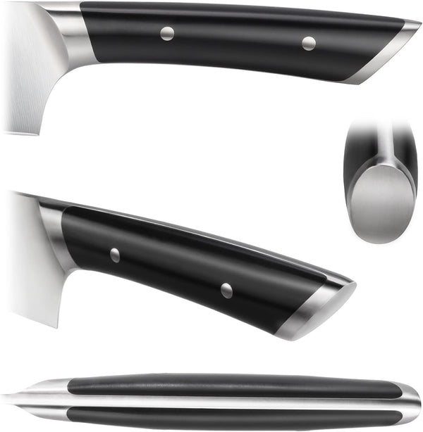 HELENA Series 7-Inch Vegetable Cleaver, Forged German Steel, Black, 5025512