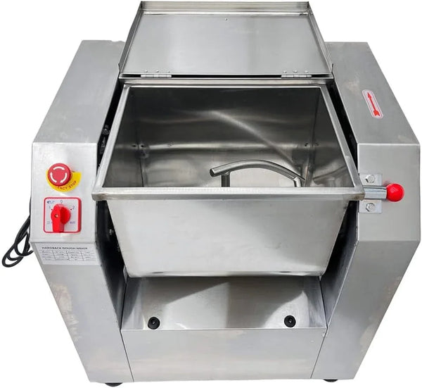 110V Commercial Dough Mixer Machine 25 KG Kneading Capacity Electric Food Mixer Flour Mixer 2200W/2.95HP for Dough Mixing Kneading9