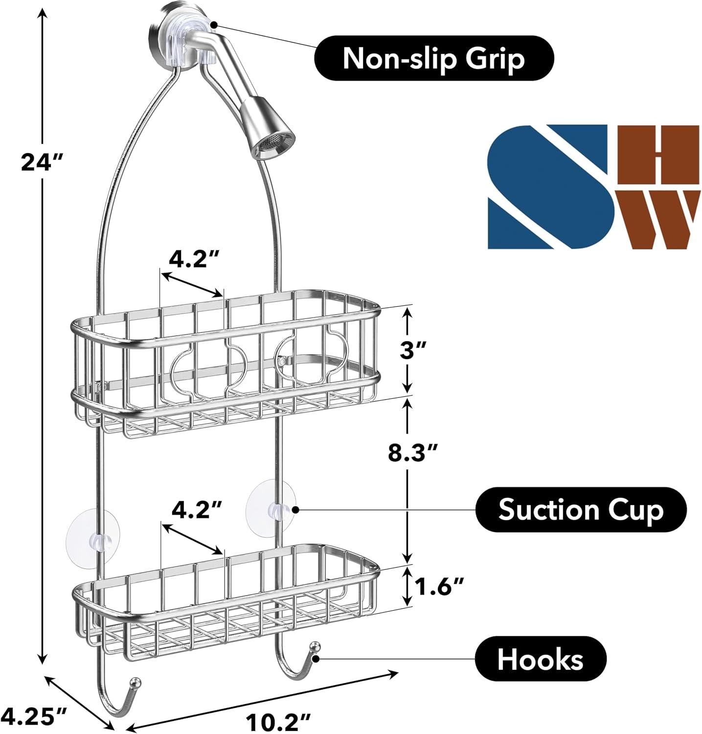 stainless-steel-hanging-shower-head-caddy-organizer