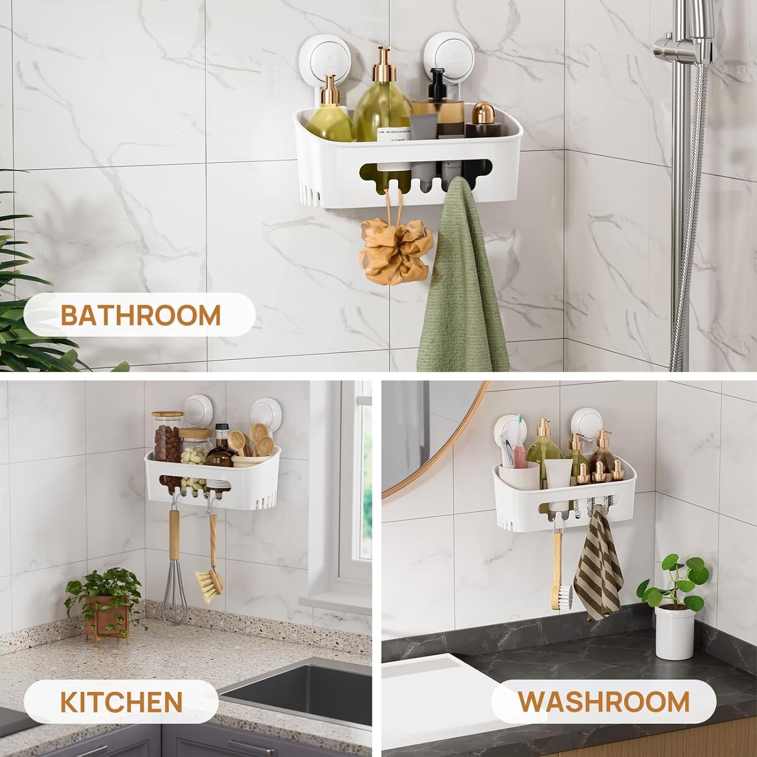 shower-caddy-suction-cup-shower-organizer-removable-bathroom-shelf-storage-suction-powerful-max-hold-22lbs-bathroom-caddy-waterproof-holder-white
