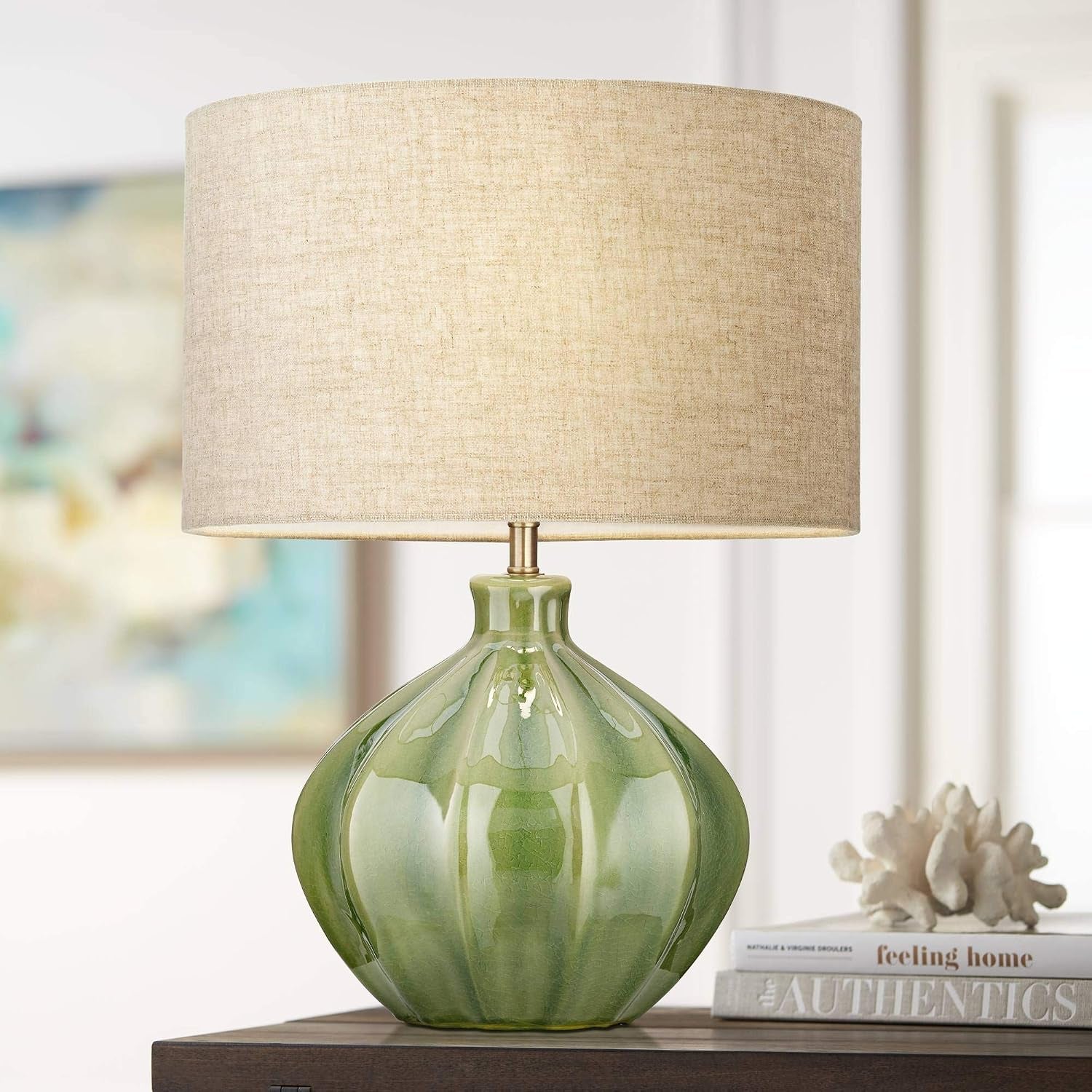 gordy-20-1-2-high-table-lamp-mid-century-green-ceramic-cottage-ribbed