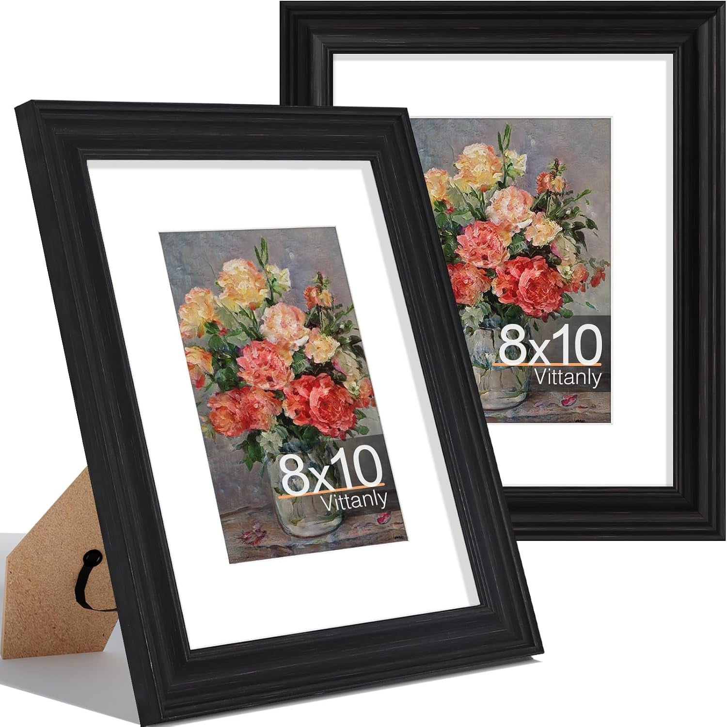 8x10-picture-frames-set-of-2-vintage-photo-frames-vintage-black