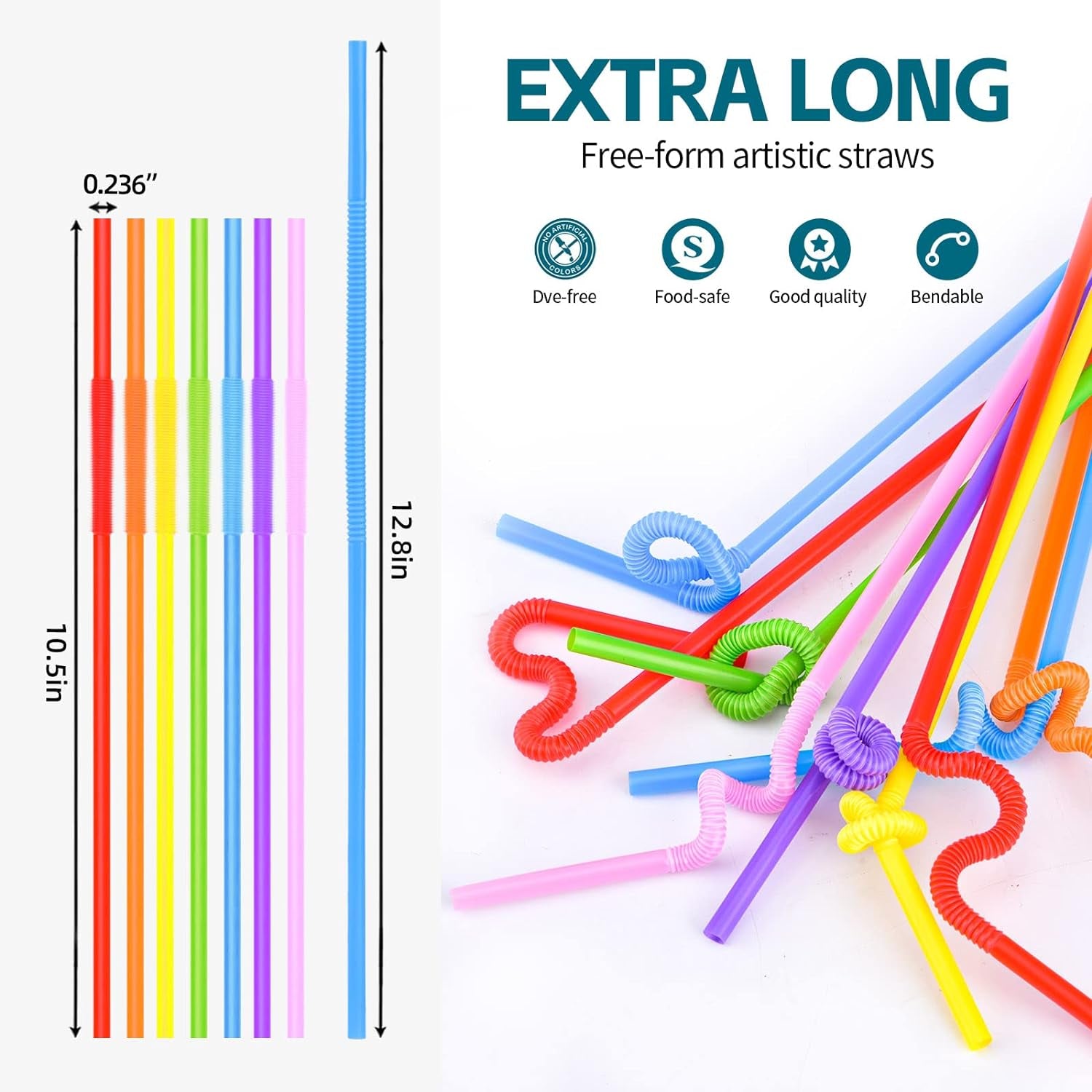 100pcs-flexible-plastic-straws-colorful-disposable-bendy-party-fancy-straws12-8inch-extra-long-straws-party-decorations