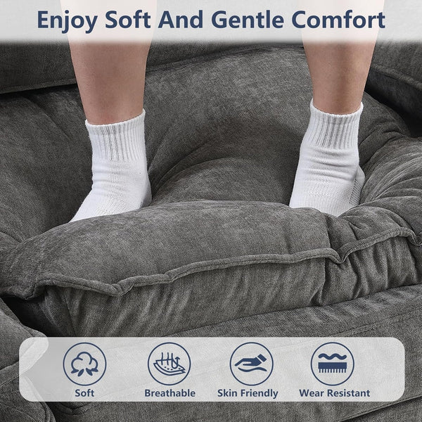 U Shaped Modular Sectional Couch, Comfy Sofa for Living Room5