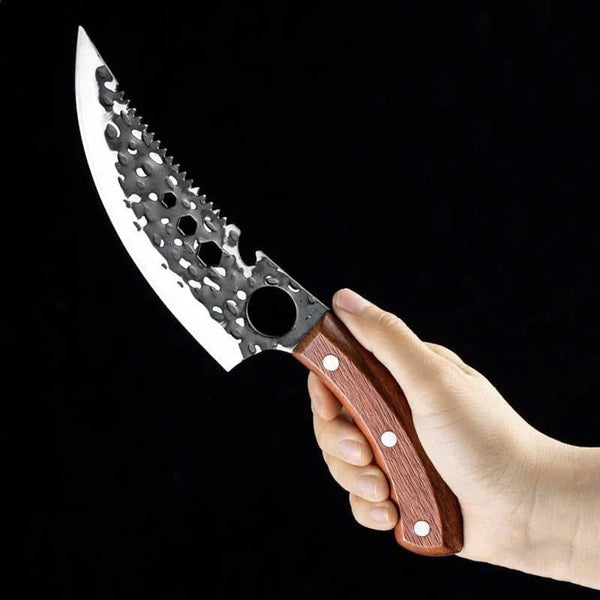 Meat Cleaver, Handmade Forged Boning Knives Stainless Steel Kitchen Knife Fruit Knife Meat Cleaver Butcher Knife Barbecue Cooking Knives7