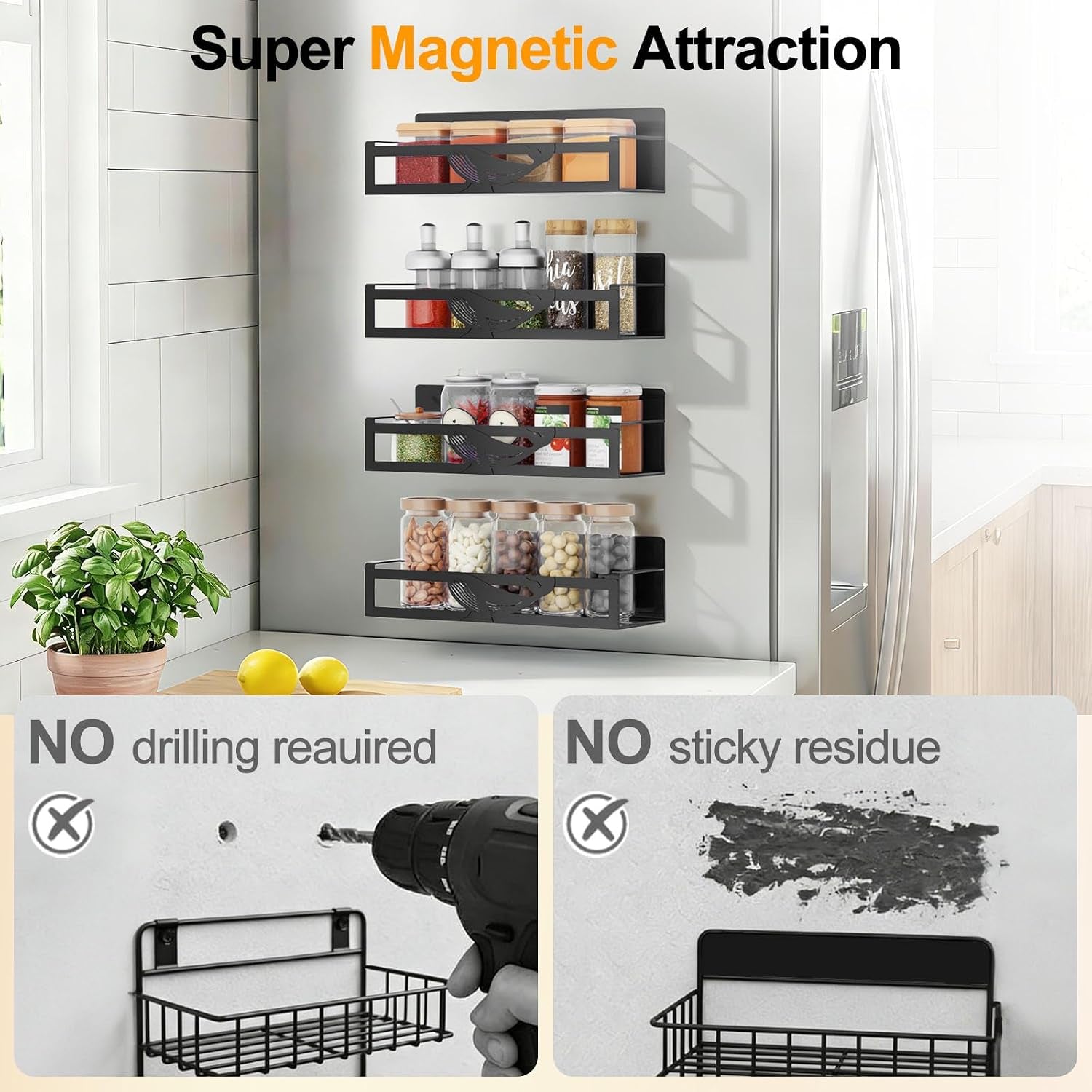 magnetic-spice-rack-for-refrigerator-4-pack-metal-seasoning-organizer-for-kitchen-storage-organization-magnetic-shelf-for-fridge-space-saving-spice-organizer-black