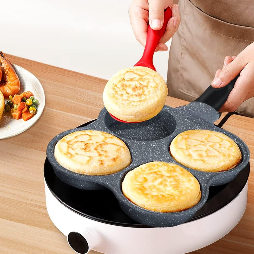 rustless-egg-frying-pan-4-cup-nonstick-easy-clean-egg-cooker-omelet-pan-for-breakfast-swedish-pancake-plett-crepe-pan-gas-stove-and-other-stoves-cookware