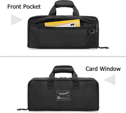 Chef Knife Bag with Lockhole & 17 + 6 Slots, up to 17.5 In, Bag Only5