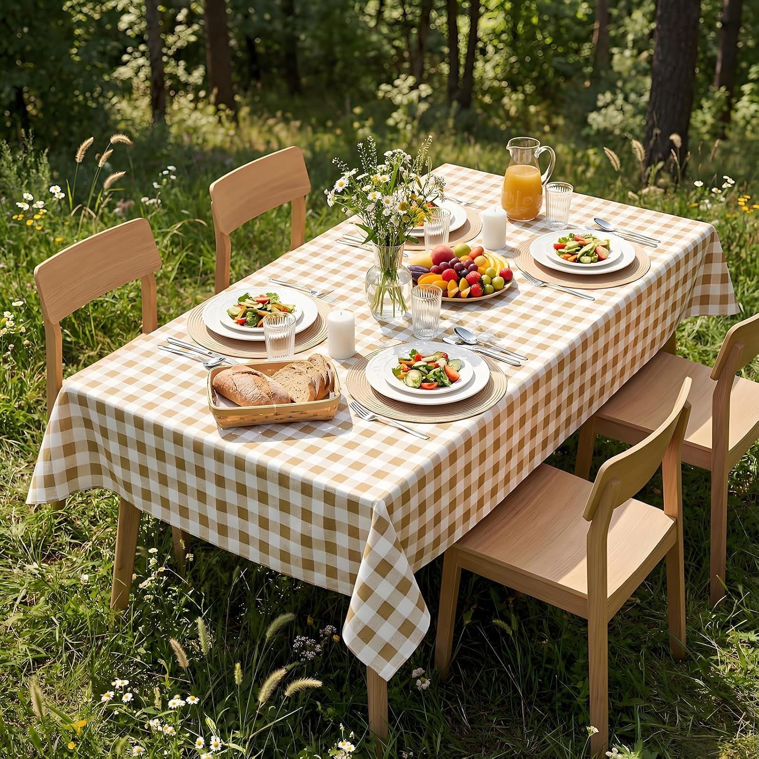 52-x-70-checkered-tablecloth-disposable-vinyl-tablecloths-with-flannel-backing-wipeable-spillproof-plastic-table-cover-pvc-waterproof-table-cloth-for-indoor-outdoor