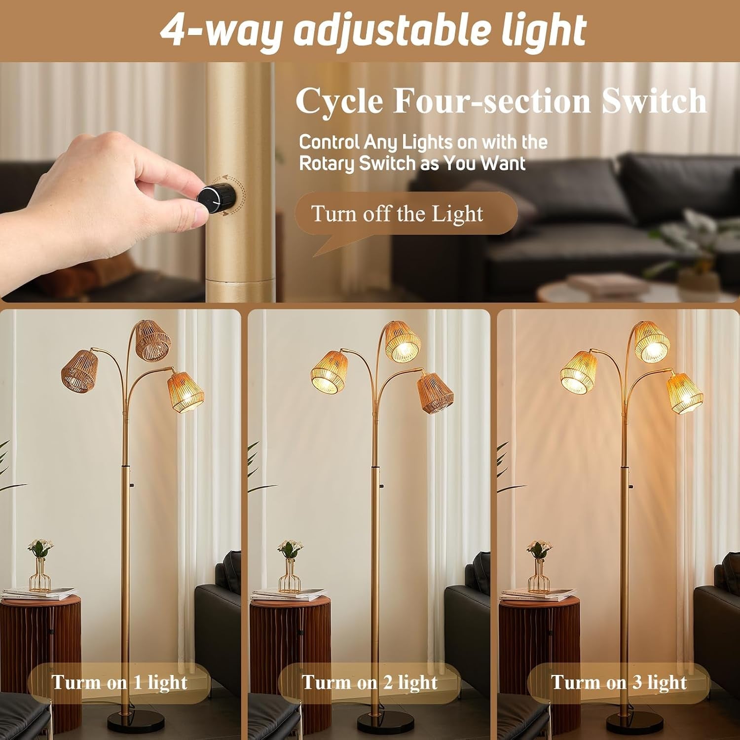 gold-rattan-floor-lamp-for-living-room-72-3-light-boho-lamp-heavy-natural-marble-base-1-2-3-light-rotary-switch-wicker-shades-for-reading-corners-bedrooms
